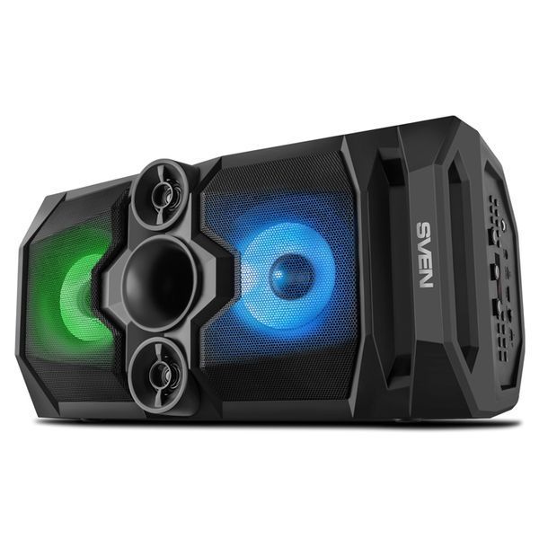 Speakers SVEN "PS-650" 50w, Black, Bluetooth, microSD, FM, AUX, USB, LED, power:8000mA, USB, DC5V 106006 Imagini