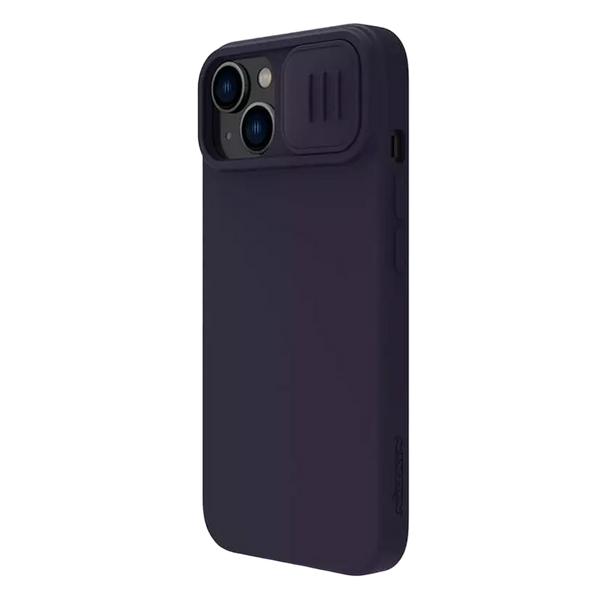 Nillkin Apple iPhone 14 Plus, CamShield Silky Silicone Case, Dark Purple 204876 фото