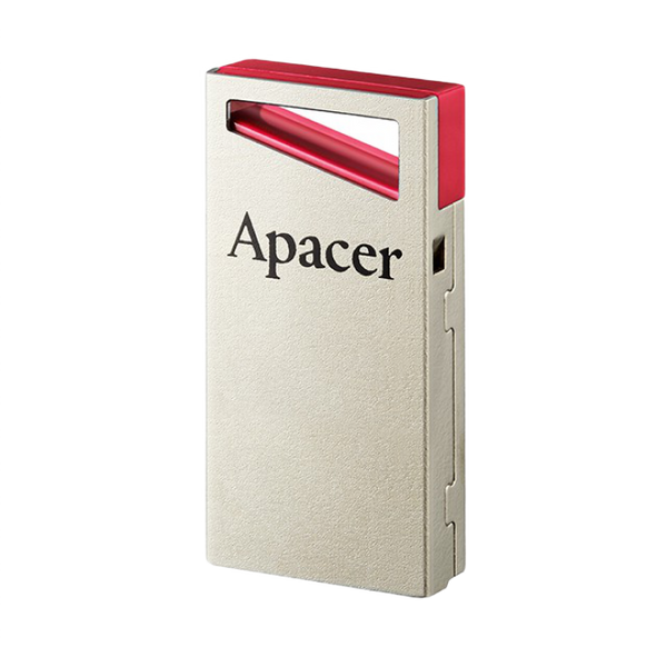 32GB USB2.0 Flash Drive Apacer "AH112", Silver-Red, Super-Mini, Metal, Capless (AP32GAH112R-1) 88141 Imagini