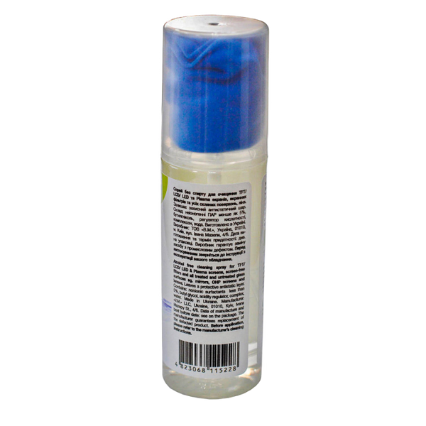 Cleaning set for screens PATRON "F3-022" (Sprey 120ml+Wipe) Patron 108276 фото