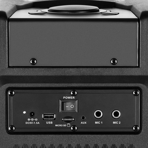 Partybox SVEN "PS-730" 100W, TWS, Bluetooth, FM, USB, microSD, LED-display, 4400mA*h 205889 фото