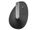 Wireless Mouse Logitech MX Vertical, Optical, 400-4000 dpi, 6 buttons, Bluetooth+2.4GHz, Rech.,Black 114537 фото 4