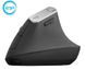 Wireless Mouse Logitech MX Vertical, Optical, 400-4000 dpi, 6 buttons, Bluetooth+2.4GHz, Rech.,Black 114537 фото 5