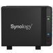 SYNOLOGY "DS419slim", 4-bay 2.5", Marvell Armada 2-core 1.33GHz, 512Mb, 2x1GbE 110276 фото 1