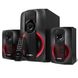 Speakers SVEN "MS-304" SD-card, USB, FM, remote control, Bluetooth, Black, 40w/20w + 2x10w/2.1 83086 фото 8