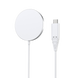 Wireless Magnetic Charger Stand CHOETECH, H046 + T518-F, White 204093 Imagini 6