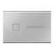 1.0TB (USB3.2/Type-C) Samsung Portable SSD T7 Touch, FP ID, Silver (85x57x8mm, 58g, R/W:1050MB/s) 116662 фото 2
