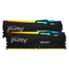 64GB DDR5-6000MHz Kingston FURY Beast RGB (Kit of 2x32GB) (KF560C40BBAK2-64), CL40-40-40, 1.35V,Blk 203807 фото 2