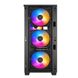 Case ATX Deepcool MATREXX 50 MESH 4FS, w/o PSU, 4x120mm RGB fans, Tempered Glass, USB3.0, Black 138151 фото 11