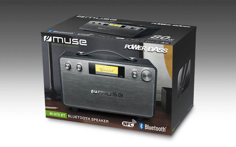 Bluetooth Compact Home Audio System MUSE M-670 BT 134186 фото