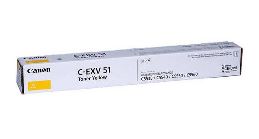 Toner Canon C-EXV51 Yellow 109772 Imagini