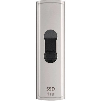 1.0TB Transcend Portable SSD ESD320A Silver, USB-A 3.1 10Gbps, Metallic Capless/Slider (68.2x19.7x9 215123 Imagini