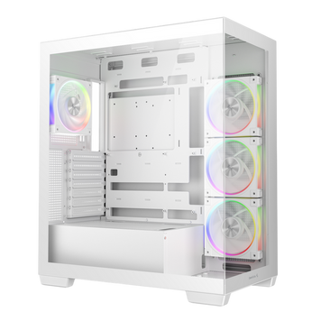 Case ATX Deepcool CG580 4F V2, w/o PSU, 4 ARGB Вентиляторs, 2xUSB3.0, 1xUSB-C, Front & Side Tempered Glass 241293 фото