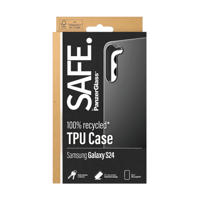SAFE. by PanzerGlass Samsung Galaxy S24, TPU Case, Black 213712 фото