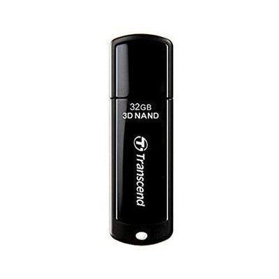 32GB USB3.1 Flash Drive Transcend "JetFlash 280T", Black, Endurance 3D NAND (R/W:140/40MB/s) Bulk 116940 фото