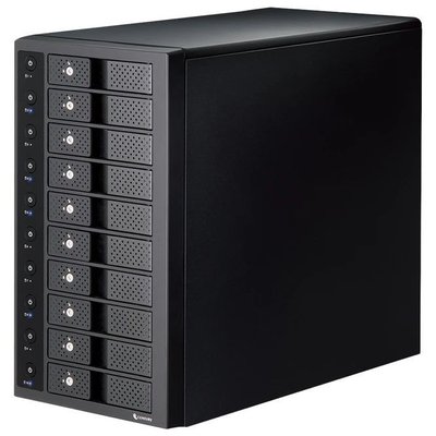 10-Bay SINGLE System External Enclosure Century "CRST1035U32CIS", USB3.2 Gen2 to 10x SATA 3.5" 129176 фото