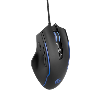 Gaming Mouse GMB RAGNAR-RX300, 800-12000 dpi, 8 buttons, 30G, Backlight, Programmable, 140g, 1.8m 209295 фото