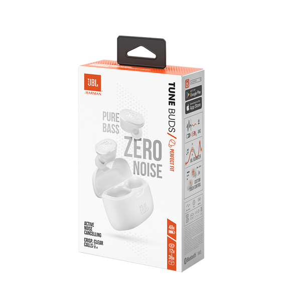 True Wireless JBL Tune Buds White, TWS Headset 218384 Imagini