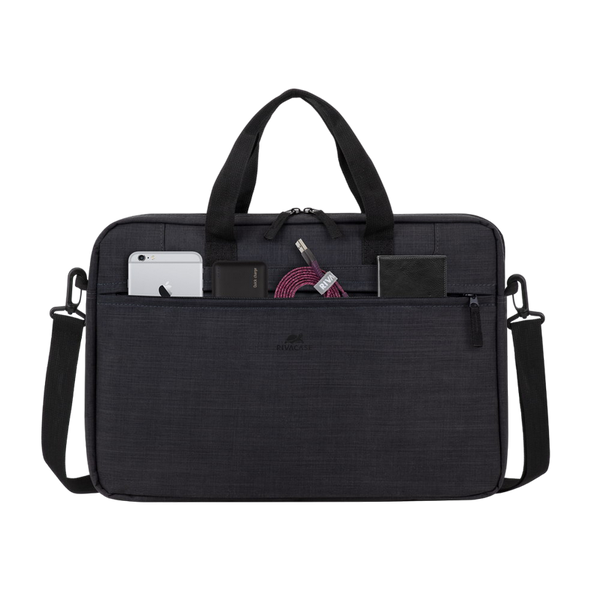 NB bag Rivacase 8038, for Laptop 15.6" & City Bags + Wireless mouse, Black 205438 Imagini
