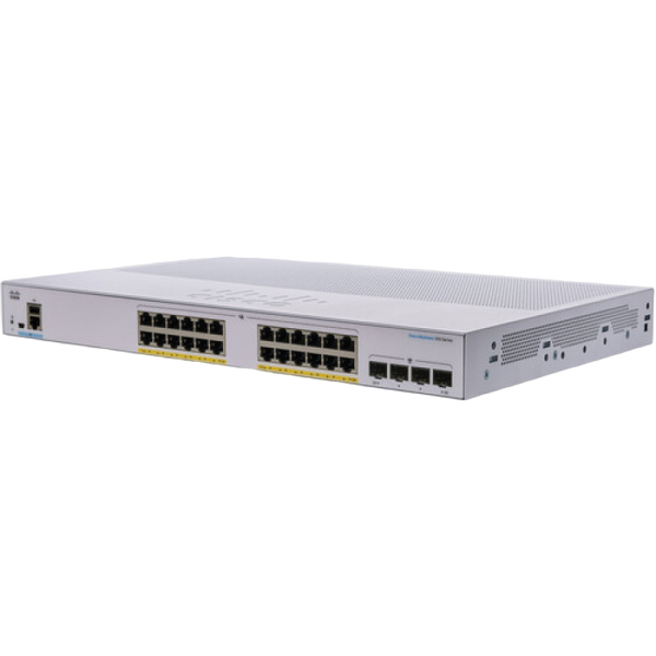 24-port Gigabit PoE Managed Switch Cisco CBS350-24P-4G, 4 x 1G SFP 204190 Imagini