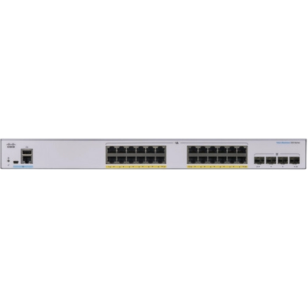 24-port Gigabit PoE Managed Switch Cisco CBS350-24P-4G, 4 x 1G SFP 204190 Imagini