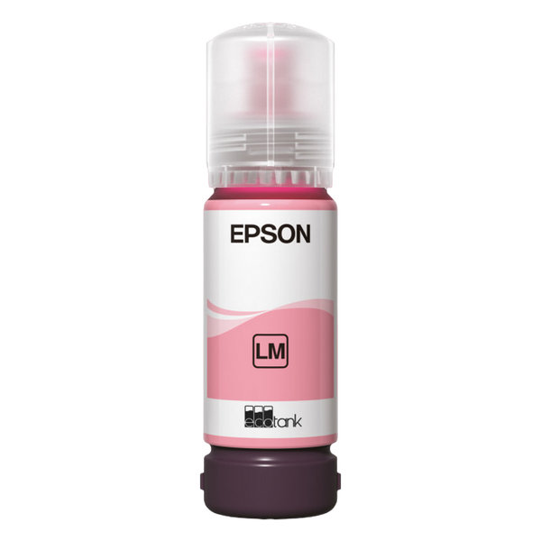 Ink Epson C13T09C64A, 108 EcoTank Light Magenta ink bottle 211271 фото