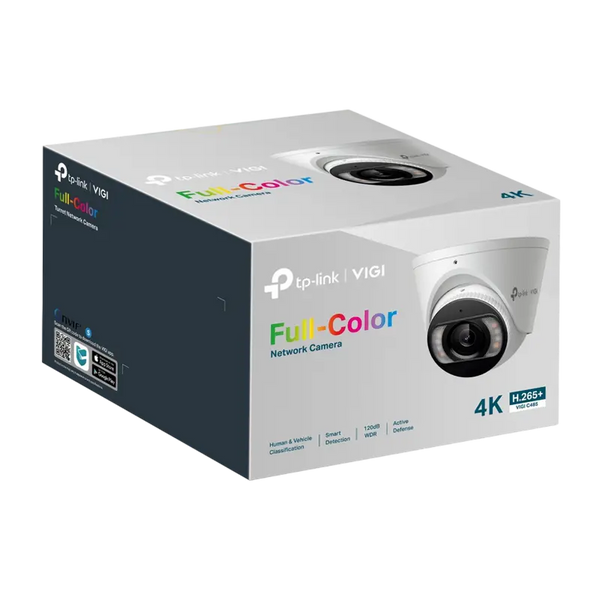 TP-Link Turret Outdoor Network Camera "VIGI C485", 4mm, 8MP, Full-Color, PoE, IP67, Metal 246519 Imagini