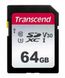 .64GB SDXC Card (Class 10) UHS-I , U3, Transcend 300S "TS64GSDC300S" (R/W:95/45MB/s) 86788 фото 2