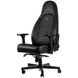 Gaming Chair Noble Icon NBL-ICN-PU-BLA Black/Black, User max load up to 150kg / height 165-190cm 117081 фото 4