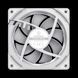 PC Case Ventilator GAMEMAX FN12A-C8I-W, 120mm, ARGB, 31.21dB, 44.35 CFM, 800-1600RPM, Hydro Bearing, White 207477 Imagini 4
