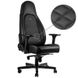 Gaming Chair Noble Icon NBL-ICN-PU-BLA Black/Black, User max load up to 150kg / height 165-190cm 117081 фото 5