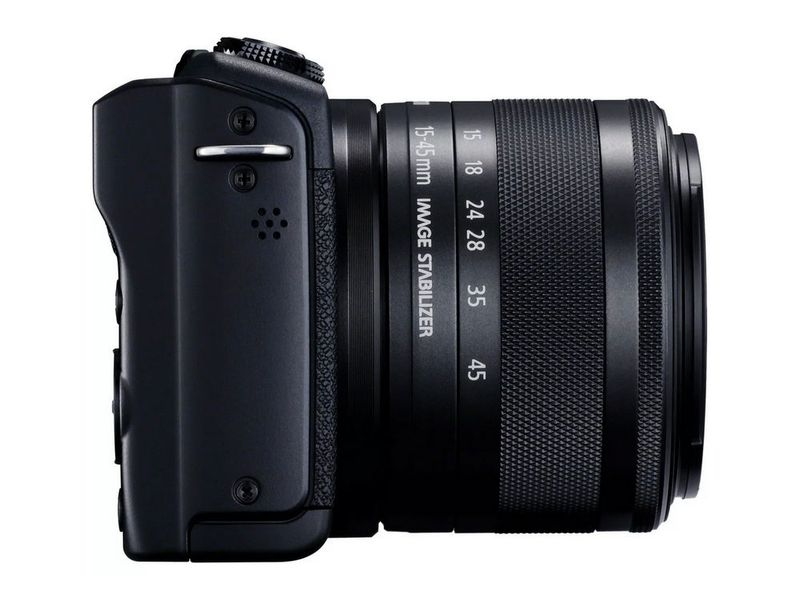 DC Canon EOS M200, Black & EF-M 15-45mm f/3.5-6.3 IS STM KIT (Streaming Kit) 143641 фото