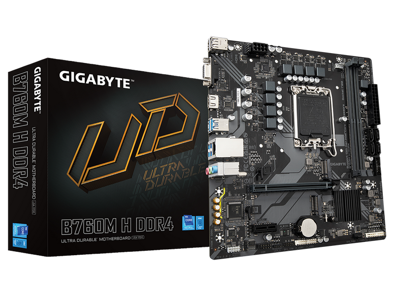 MB S1700 Gigabyte B760M H DDR4 mATX 229760 Imagini