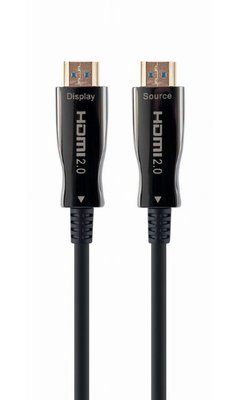 Cable HDMI to HDMI Active Optical 20.0m Cablexpert, 4K UHD at 60Hz, CCBP-HDMI-AOC-20M-02 148849 фото