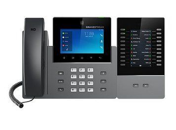 Grandstream GXV3450 Video, 16 SIP, 16 Lines, Android, 5" Touch Screen, PoE, Wi-Fi 5, Black 203431 Imagini