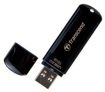 16GB USB3.1 Flash Drive Transcend "JetFlash 700", Black, Classic Cap (R/W:90/20MB/s) 45333 Imagini