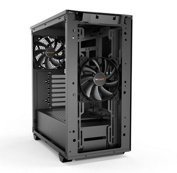 Case ATX be quiet! Pure Base 500, w/o PSU, 2x140mm, 2xUSB 3.2, PSU shroud, Black 131501 фото