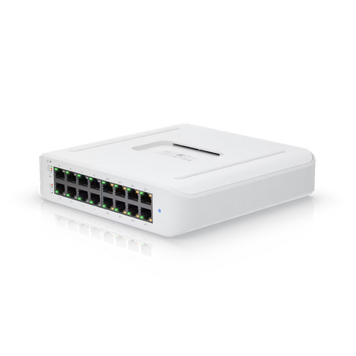 16-port Gigabit Layer 2 Managed Ubiquiti PoE+ Switch, USW-Lite-16-POE, 8xPoE Ports, 45W budget 247966 фото
