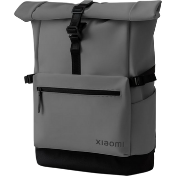 Backpack Xiaomi Roll Top Casual, for Laptop 15.6" & City Bags, Gray 226537 Imagini