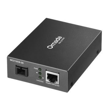 1000MB RJ45 to 1000M SC fiber Converter MC212CS-20, Send: 1310nm, Receive: 1550nm, Up to 20km (repla 259931 Imagini