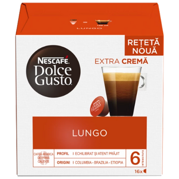 Cafea Nescafe Dolce Gusto Lungo 104g (16cap ) 206203 фото
