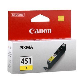 Ink Cartridge Canon CLI-451Y, Yellow 57372 Imagini