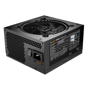 Power Supply ATX 1000W be quiet! PURE POWER 13 M, 80+ Gold, 120mm,&nbsp;Active&nbsp;PFC, SR+LLC+DC/DC, ATX 3.1 240799 фото