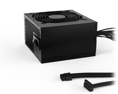 Power Supply ATX 650W be quiet! SYSTEM POWER 10, 80+ Bronze,Active PFC, DC/DC, Flat cables,120mm fan 147226 фото