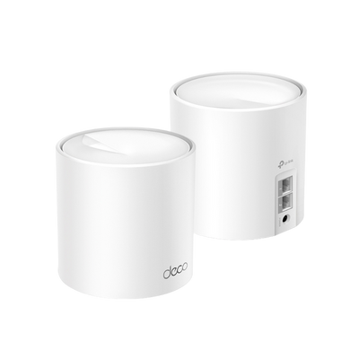 Whole-Home Mesh Dual Band Wi-Fi 6 System TP-LINK, "Deco X10(2-pack)", 1500Mbps, MU-MIMO, Gbit Ports 212605 фото