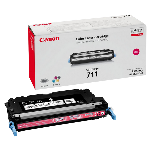 Laser Cartridge Canon 711, magenta 51502 фото