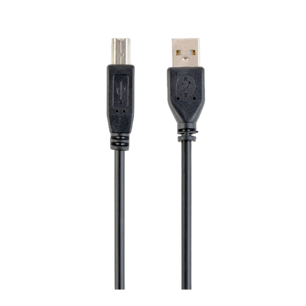 Cable USB, AM/BM, 1.8 m, USB2.0, High quality, Cablexpert, Black, CCP-USB2-AMBM-6 42854 фото