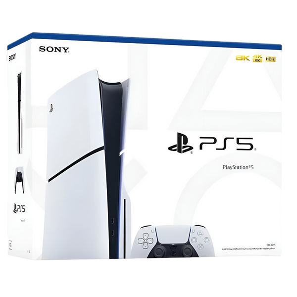 SONY PlayStation 5 Slim Disc Edition 1TB - White 211574 фото