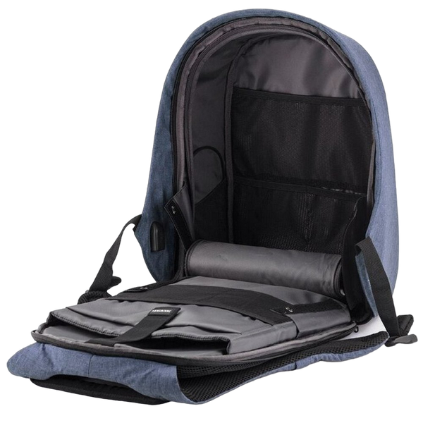 Backpack Bobby Hero Small, anti-theft, P705.709 for Laptop 13.3" & City Bags, Light Blue 119792 Imagini