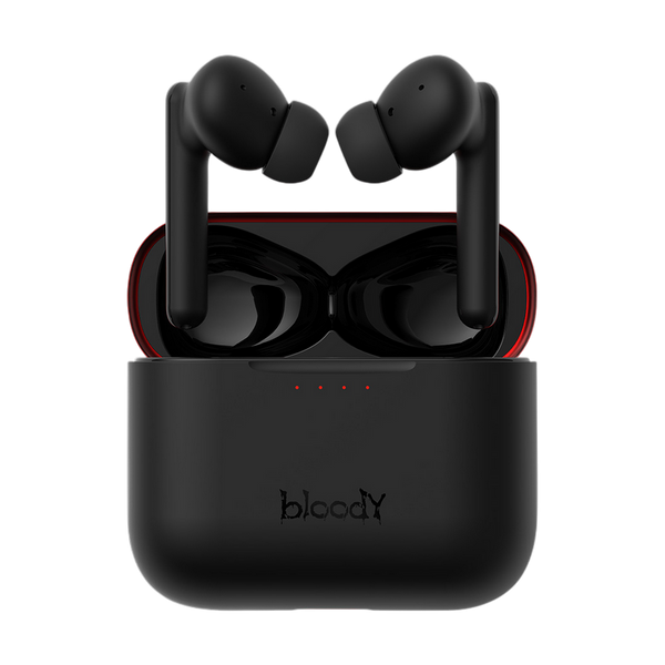 Gaming Wireless Earphones Bloody M90, 10 mm driver, 32 Ohm, 102db, 9g/41g, 40/500 mAh, 4h+20h, ENC, 137803 фото